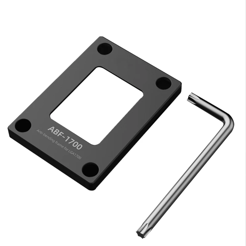 

CPU Contact Frame Full Fixed Mount for LGA1700 Protectors Support Frame Dropship