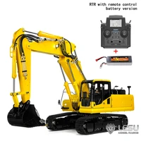LESU PC360 1/14 Scale RC Hydraulic Digger 3-Arm ET36L RTR Remote Control Excavator 7-Way Reversing Valve with Light System Toy 1