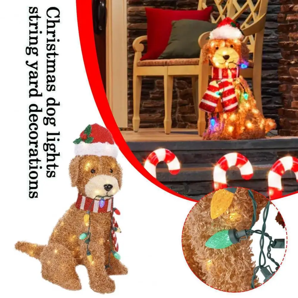 

Christmas Pendant Felts Witch Hat Fluffy Dog Hanging Decoration Adjustable Halloween Hat Drop Ornament Party Decorative Supplies