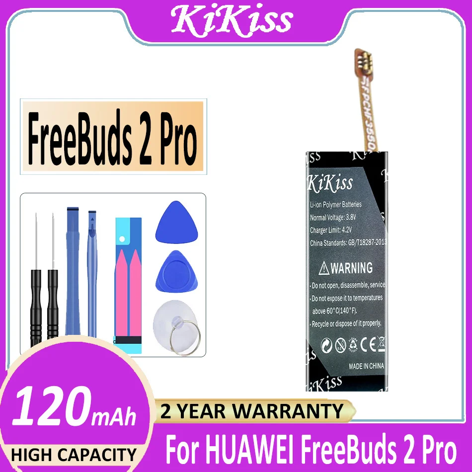 Аккумулятор 120 мАч/600 мАч для HUAWEI FreeBuds 2 Pro