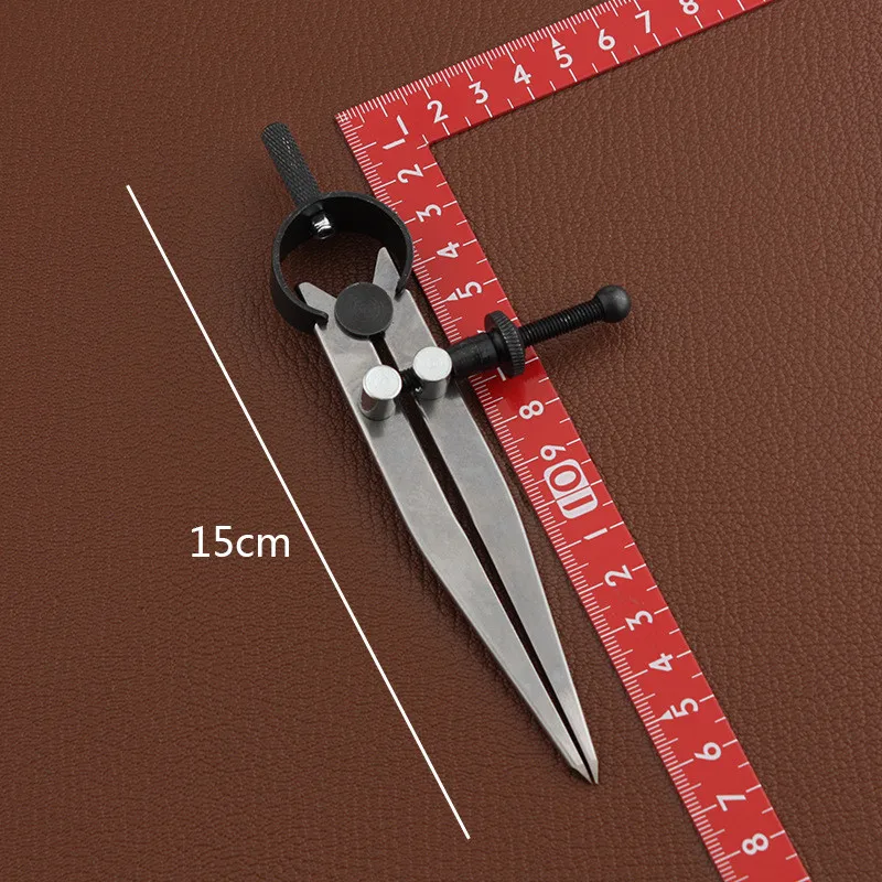 New Durable Adjustable Wing Divider Edge Creaser DIY Sewing Leather Metal Craft Tool leather craft tools,leather sewing tools,leather edge creaser