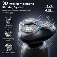 Sejoy Electric Shaver Razor For Men Rotary Wet Dry Rechargeable Cordless  High Quality 3D Floating Cutter Head 2