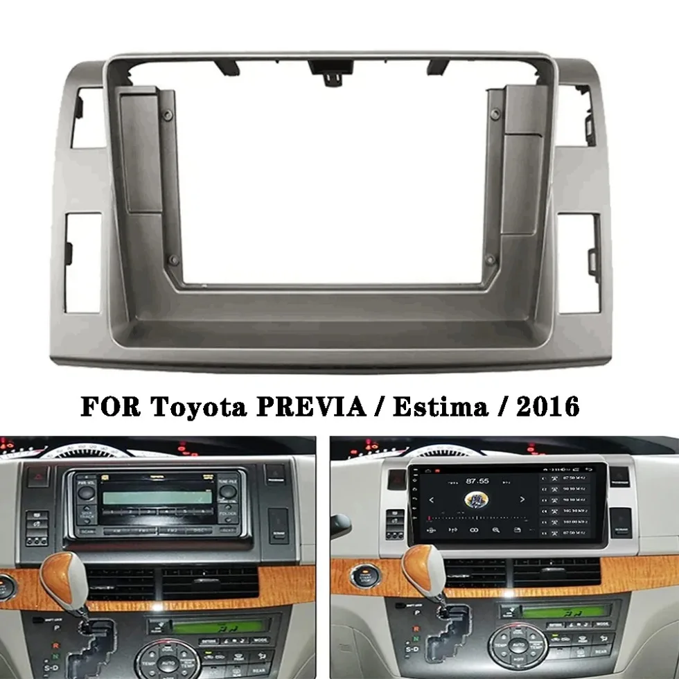 Ÿ PREVIA / Estima / 2016 ڵ  ȵ̵ MP5 ÷̾ ̽ , 2 Din   þ ׷  Ŀ, 10.1 ġ