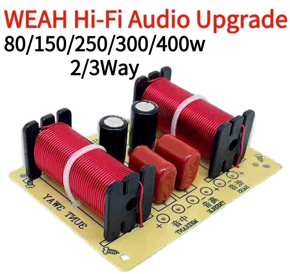 32Ways15080WHiFiAudioSpeakerCrossoverTrebleMidrangeBass
