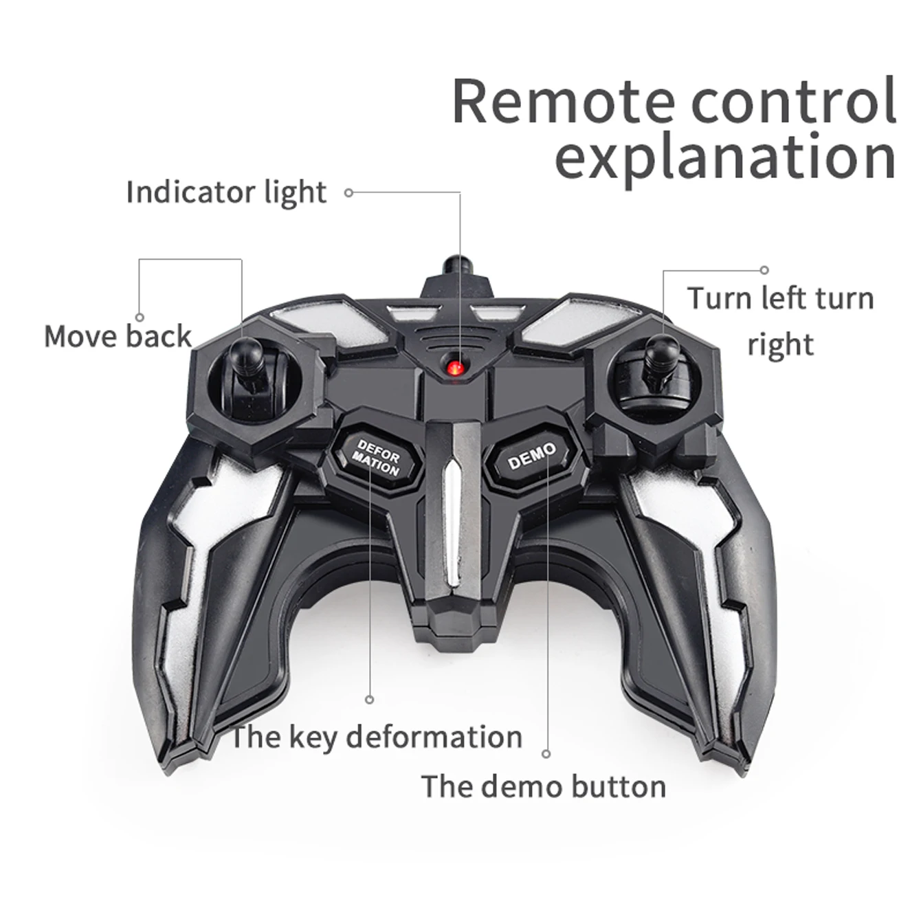 2-in-1 remote control car - transforming robot, the best choice of Birthday Christmas gift toys for boys and girls 6