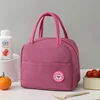 Portable Lunch Bag New Thermal Insulated Lunch Box Tote Cooler Bag Bento Pouch Lunch Container School Food Storage Bags 3
