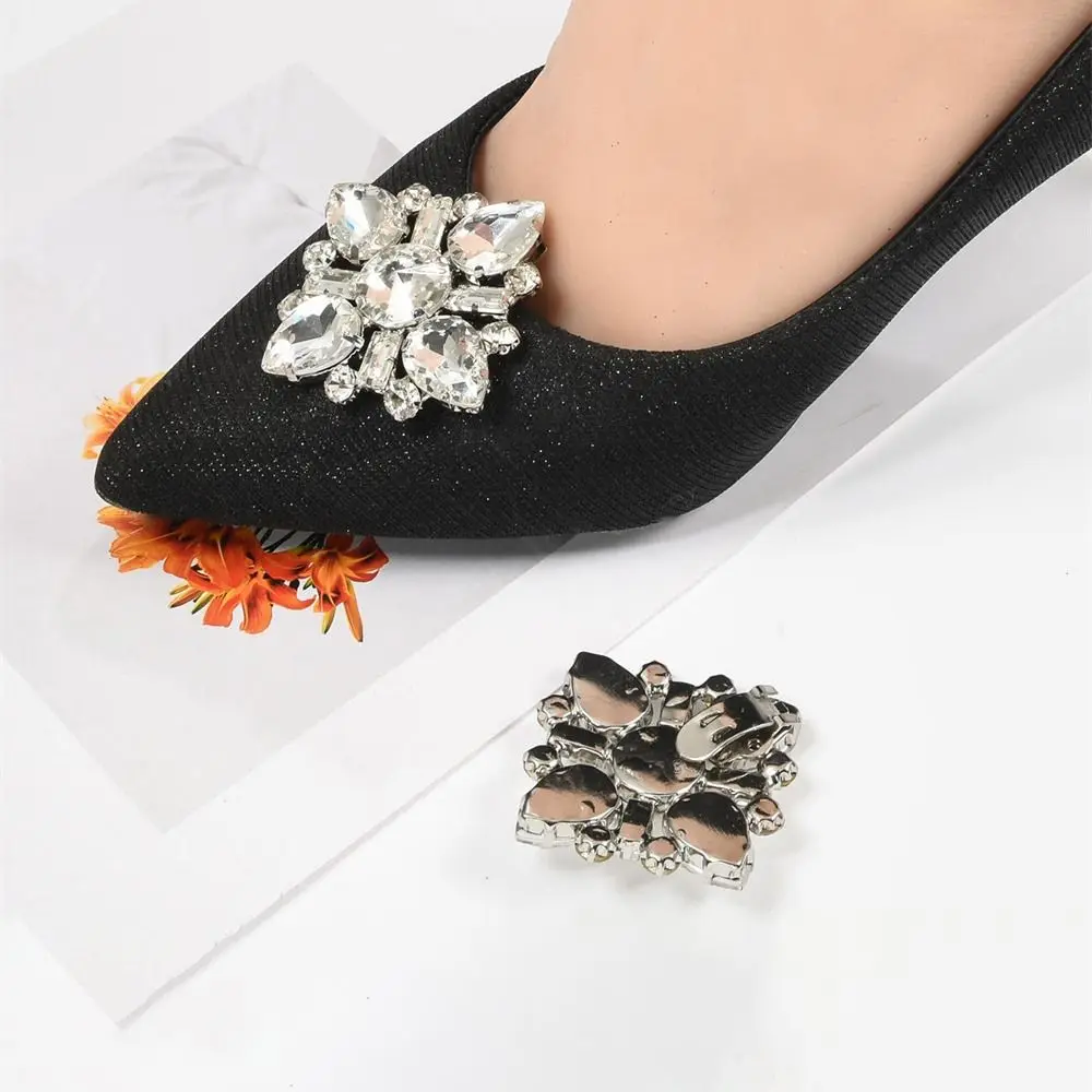 Rhinestone Alloy Shoe Clips for Wedding Bridal Shoes
