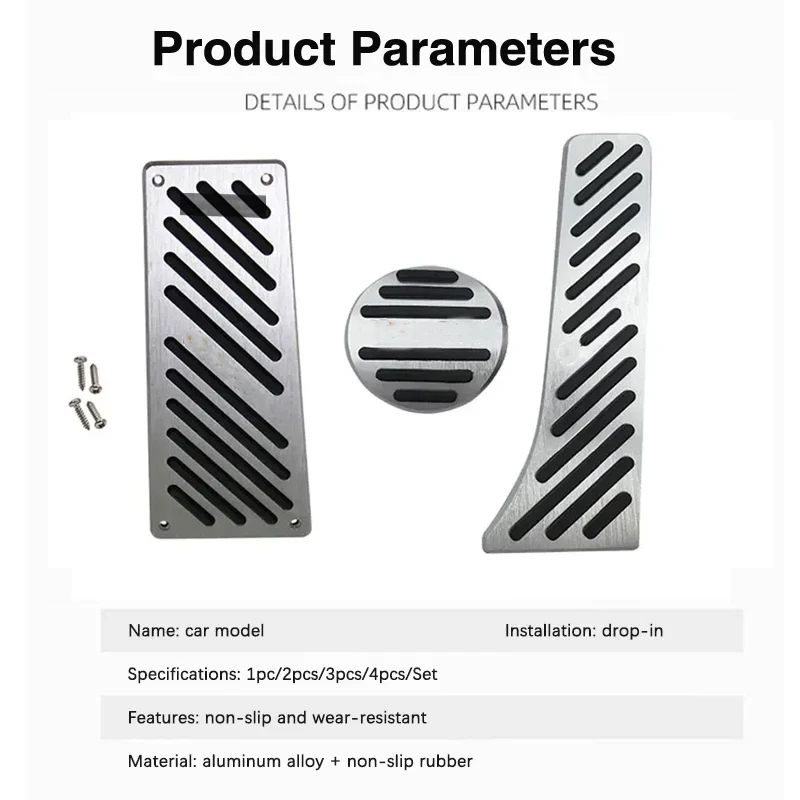 Car Pedal For Mercedes Smart Forfour Fortwo W451 2007~2014 Car-Styling Foot Covers Pads Stainless Steel Auto Interior Acessories
