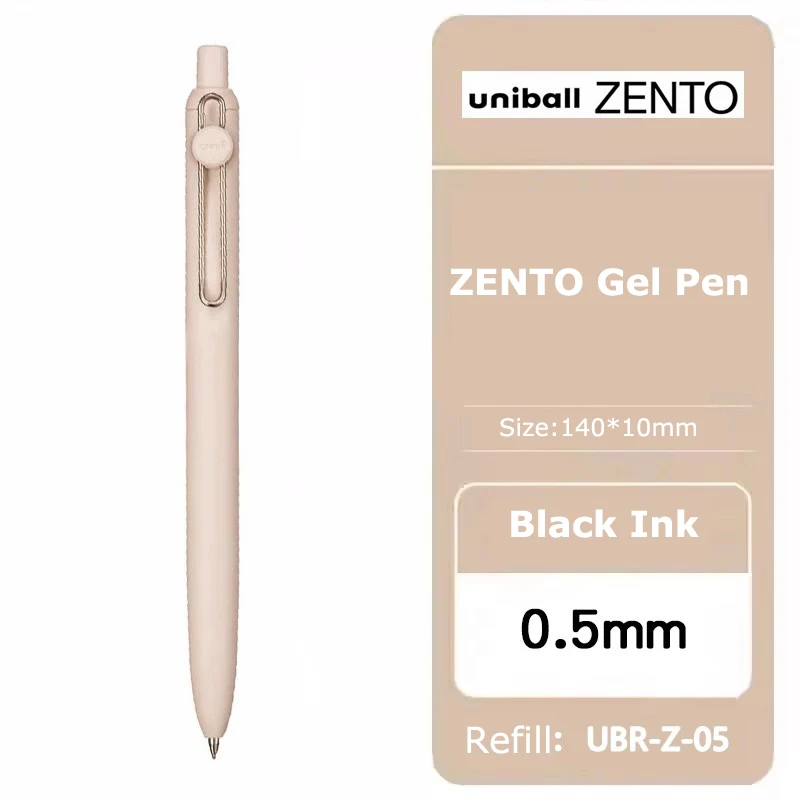 Eco-Friendly Water-Based Gel Pen with Stylish Barrel and Long-Lasting Grip