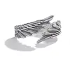 Angel and Devil Wings Couple Thai Silver Ring Personalized Opening Ring 1