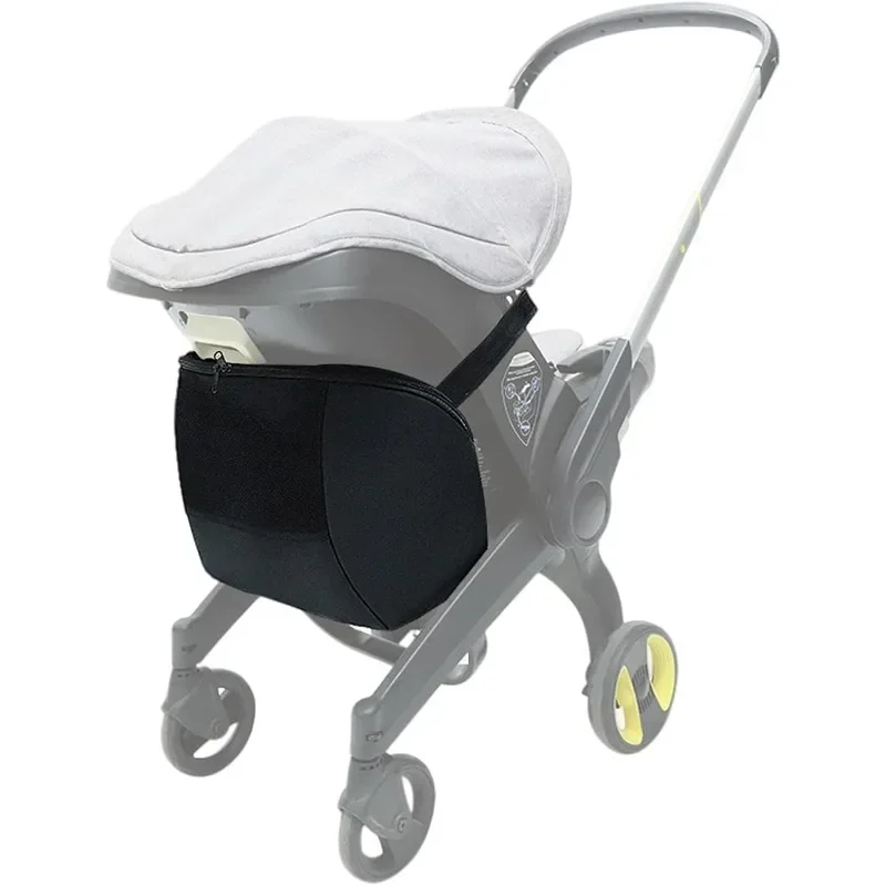 4-in-1 Snap-On Storage Compatible DOONA Car Seat & Baby Stroller Bag Basket Stroller Mommy Bag Travel Bag Stroller Storage Bag