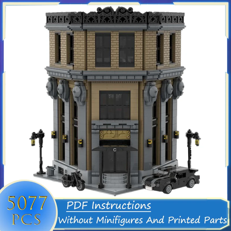 ModularBuildingsContinentalHotelBuildingBlocksModelBricksDIY