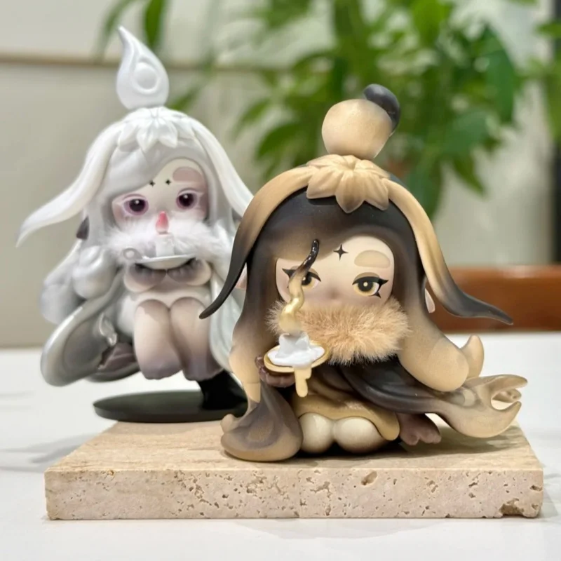 Show and Tell 4枚セット In Stock Original Chaka Candle Whisper Series Kawaii Anime Figure