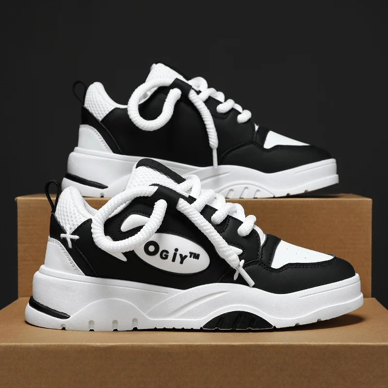 

Men's Casual Shoes 2023 Trend Running Breathable Sports Vulcanized Shoes Outdoor Comfort Men's Training Platform Sneakers