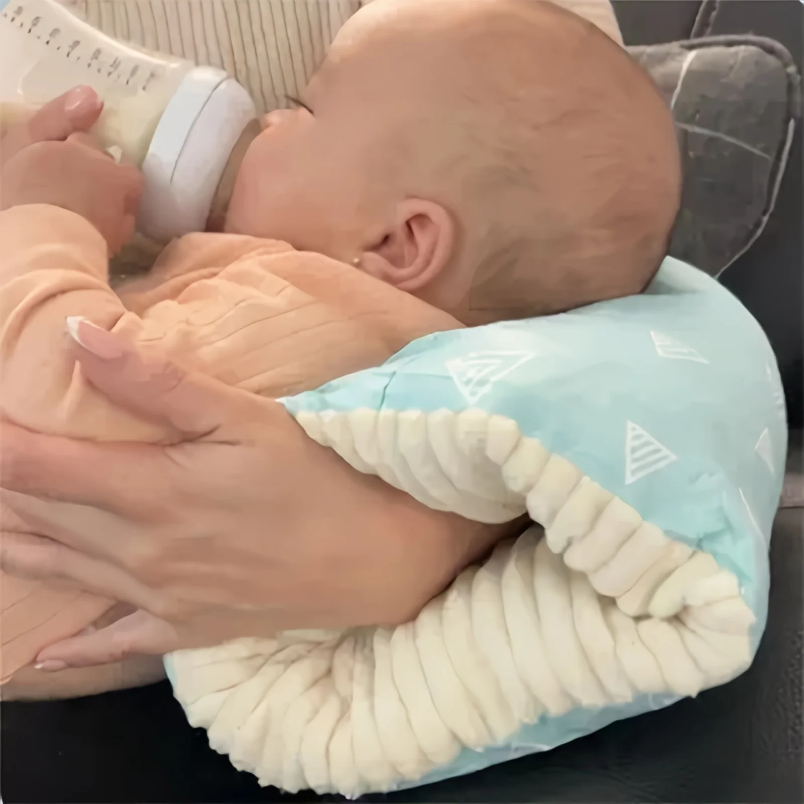 Nursing Pillow 1 Baby Nursing Pillow Arm Pillow Comfortable Armrest Care Armrest Breastfeeding and Bottle Feeding Headrest