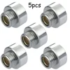 Shower Hose / Head Adaptor 3/4" Female To 1/2" Male Chrome Reducer Female Hose Repair Copper Fittings For Tap Shower Faucet 1