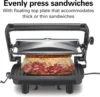 Sandwich Maker & Electric Indoor Grill with Locking Lid 4