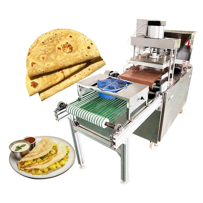 Mais Messicano Tortilla Machine Taco Roti Maker Press Pane Grano Prodotto Tortilla Making Machines Farina Industriale Completamente Automatica