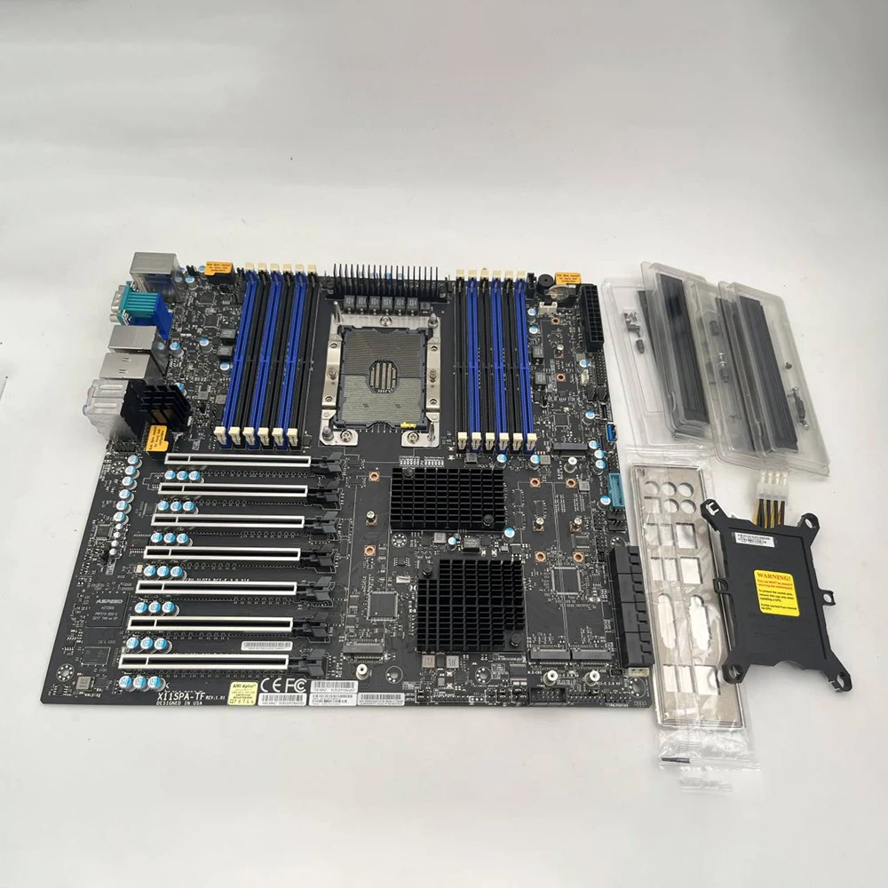 벌크 패키지 마더보드 LGA-3647 DDR4 PCI-E 3.0 M.2 X11SPA-TF