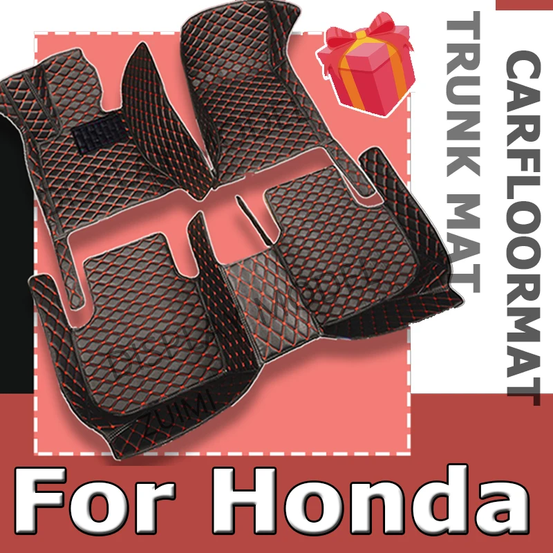 

Car Floor Mats For Honda Accord Civic eNS1 Vezel CR-V Fit Spirior CRZ Insight City Odyssey HRV Car Accessories