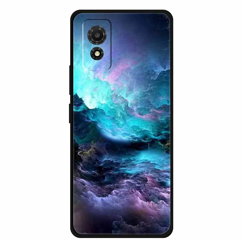 Artistic Cat Silicone Protective Phone Case - Stylish & Durable Bumper Protector