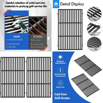Cast Iron Grill Replacement Grates 1
