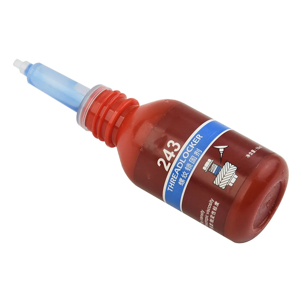 10ml threadlocker loctite 222 242 243 262 263 271 272 277 290 Kék szín csavaros Bezár vkit Befűz Biztosítás Letétményes anaerobic Madárlép anti-loose