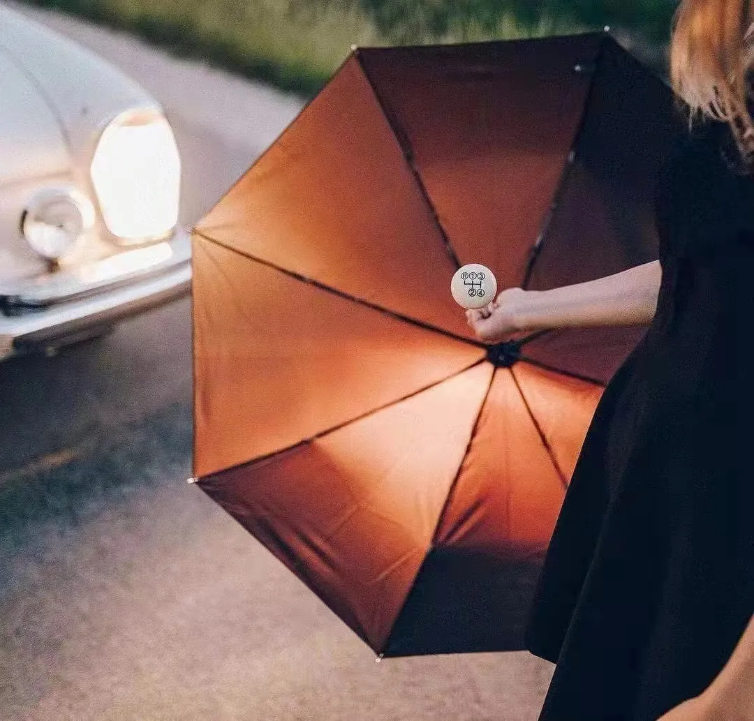 Per Mercedes-Benz 300 Sl Ombrello Retrò Maniglia Del Cambio Ombrello Pieghevole Ombrello Di Benvenuto