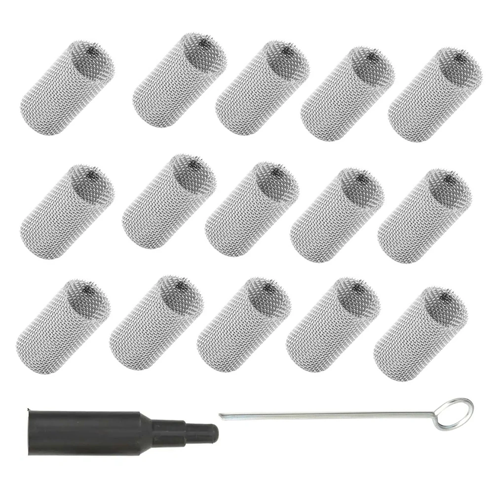 

17Pcs/set Heater Glow Plug Burner Strainer Glow Pin Screen Sieve Felt Mesh For Eberspacher For Airtronic Car Accessories