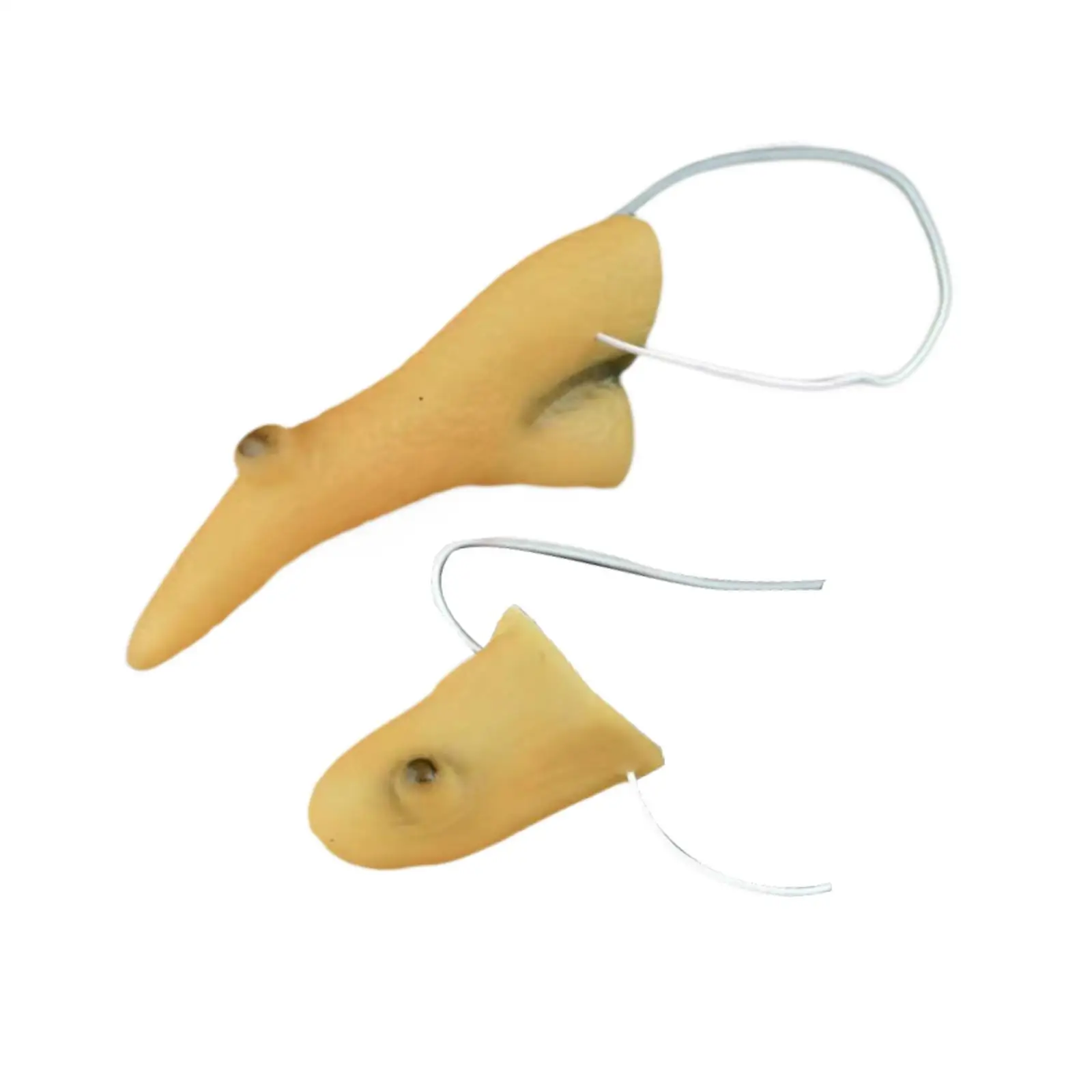 Witch Fake Nose and Chin Cosplay Long Prosthetic Nose Halloween Costume Accessories for Halloween Adults Stage Show Masquerade Witch Fake Nose and Chin Cosplay Long Prosthetic Nose Halloween Costume Accessories for Halloween Adults Stage Show Masquerade