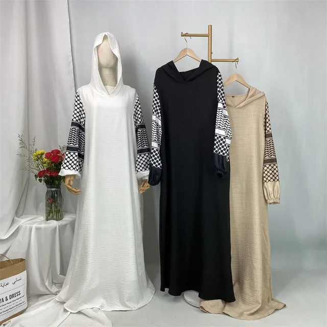 Robe musulmane à capuche pour femmes, Abayas du Ramadan, Kaftan turc, Jalabiya islamique, Robe modeste, Kebaya de Dubaï, Djellaba de l'Aïd, Mode 2025