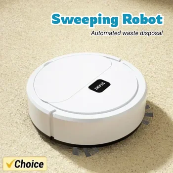 2024 New Model Sweeping Robot Automatic Home Mini Cleaning Machine USB Charging Smart Sweep Mop 2-In-1 Vacuum Cleaner 2