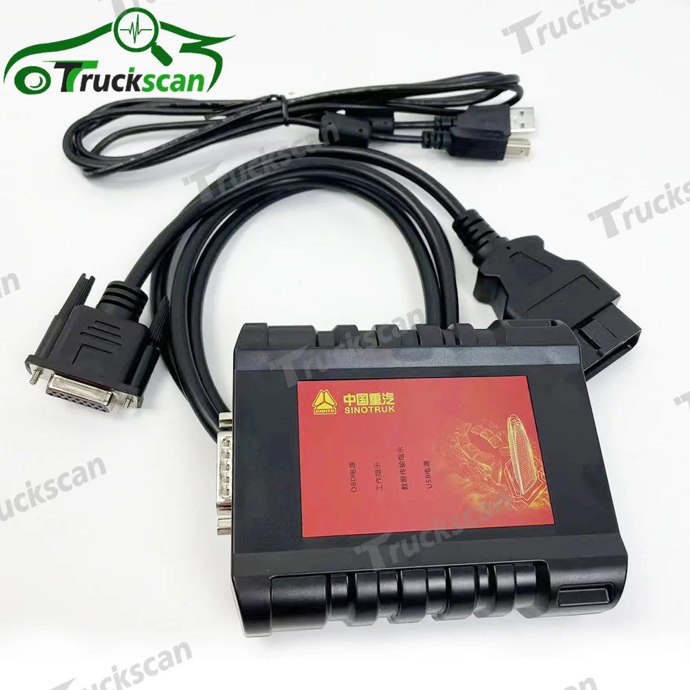 

High Quality Universal Truck Diagnostic Tool For HOWO SINOTRUK Cnhtc Diesel Engine Heavy Duty Diagnosis Tool