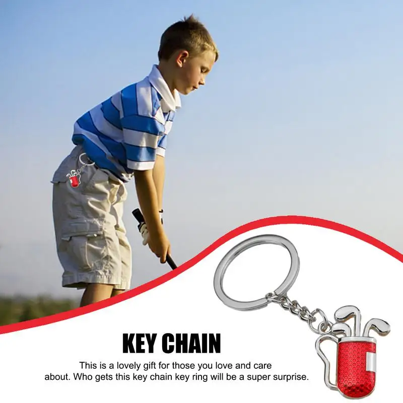 Creative Golf Keychain Zinc Alloy Pendant Key Rings For Car Keys Golf  Barrel Key Rings For Sports Lover Golf Lover Men - AliExpress