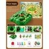9Pcs New Rabbit Trap Puzzle Toy Children's Dual Play Multiplayer Board Game Competition Parent Child Interactive Strategy Game 5