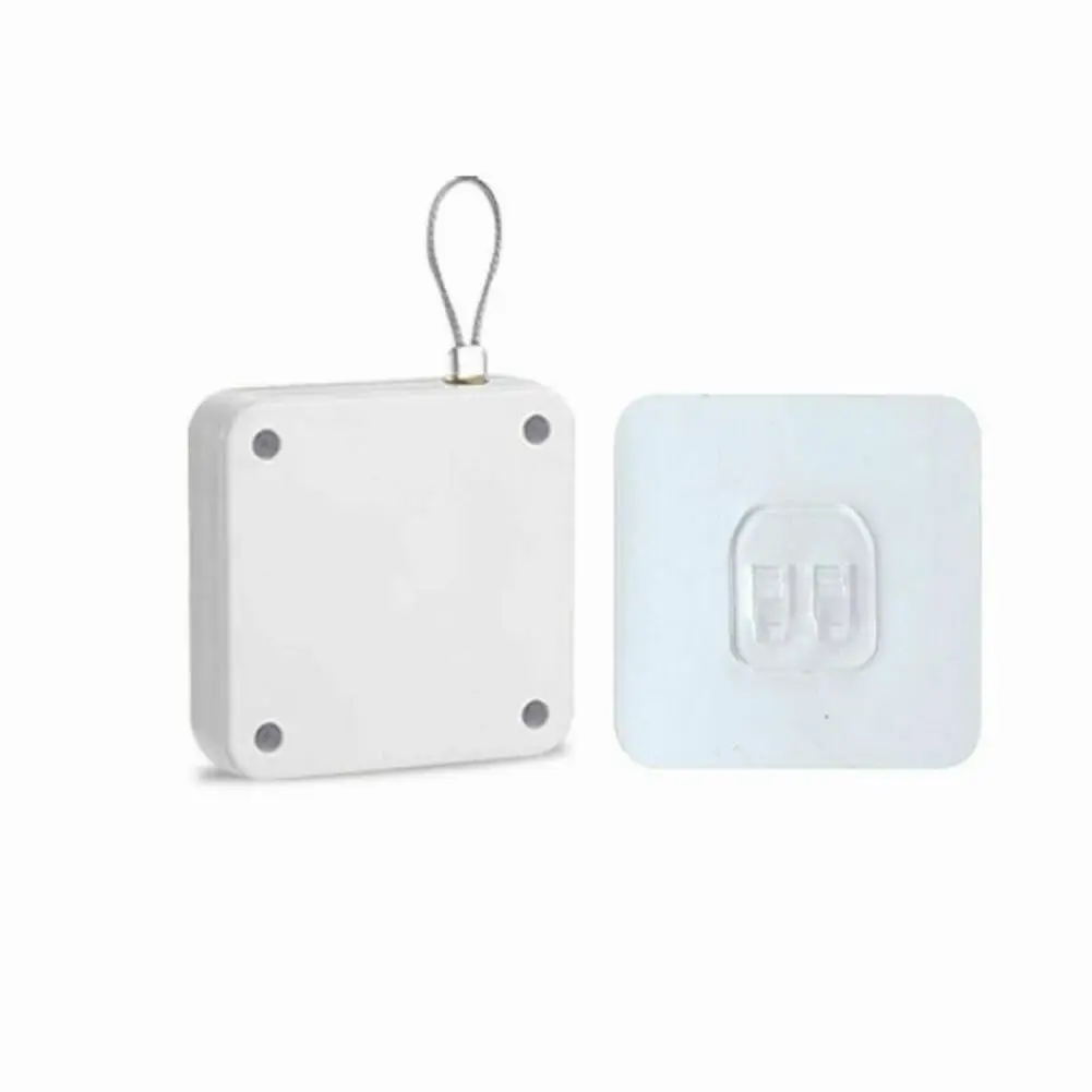 Automatic Sensor Doors Closer Punch-Free Telescopic Sliding Door Stainless Steel Portable Tension Closing Device door closer