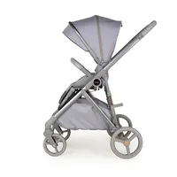 Poussette légère 2 en 1 pour bébé, avec fonction assise et couchée, poussette pour nouveau-né absorbant les chocs, panier de couchage bidirectionnel 2