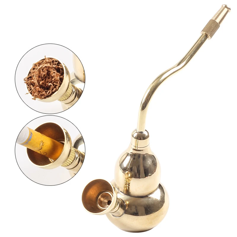 

Retro old style water pipe dual use high-quality Mouthpiece for hookah Removable to Clean Portable Cigarette Holder Gift for Men