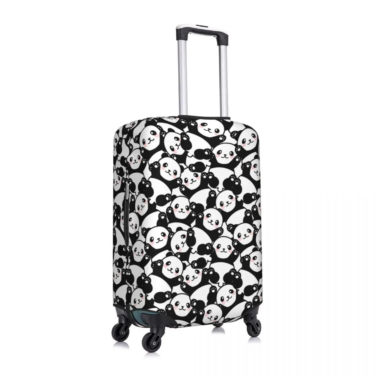 Cute Panda Suitcase Cover Cartoon Animal Travel Flight Useful Luggage Accesories Protection Xmas Gift 3