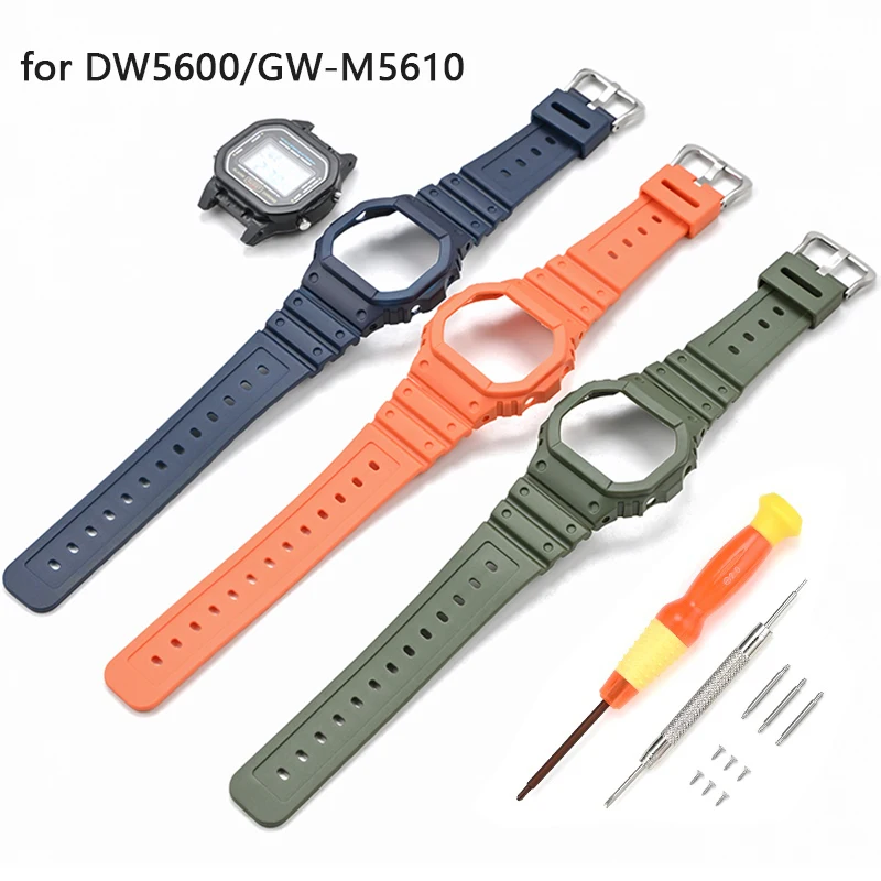 Wholesale Latest Resin Watch Strap G-5600E-1JF_K0002323 main image 1