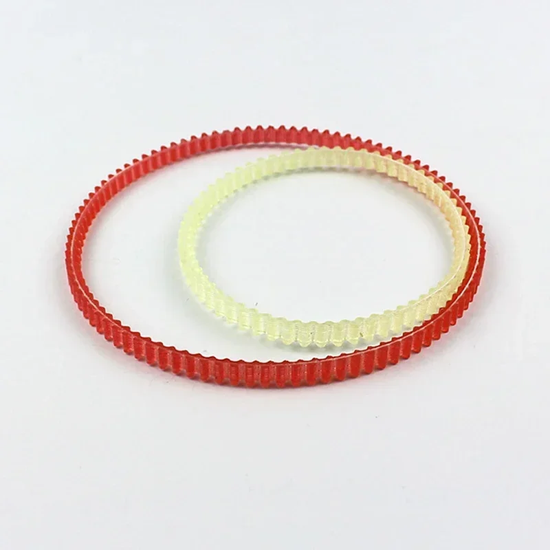 양면 톱니 PU 벨트 외부 둘레 350mm, 250mm, 재봉틀 벨트 엣지 래칭 기계 블라인드 기계용, 1PC
