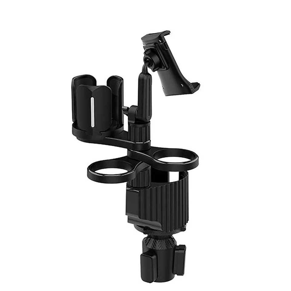 OUTMIX-Multifuncional Ajustável Carro Tablet Stand, Cup Holder