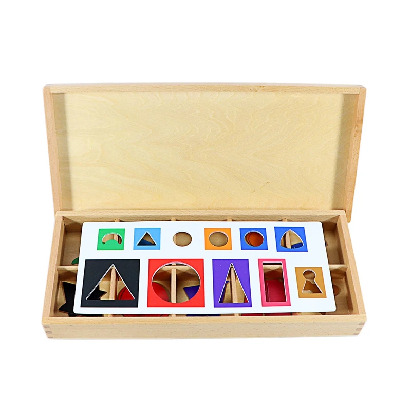Juego de símbolos de madera Montessori para enseñanza preescolar Juego de símbolos de madera Montessori para enseñanza preescolar