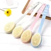 1Pc Long Handle Bath Brush Exfoliating Back Massage Shower SPA Foam Bath Brush Soft Sponge Scrubber Body Cleansing Brushes 5