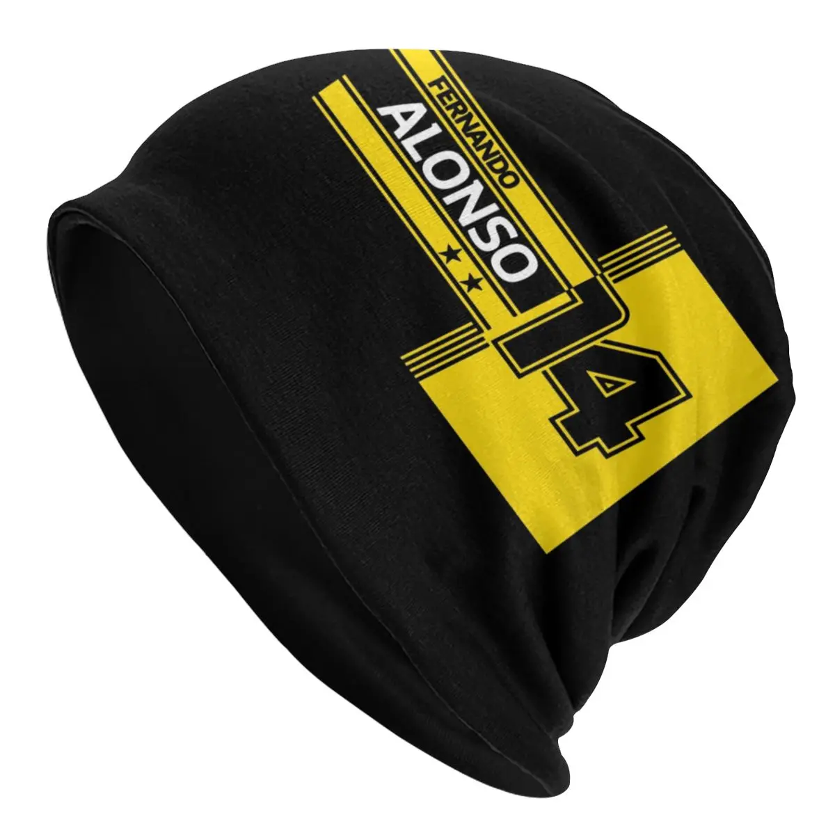 

Alonso Motor Racing Day Beanie Cap Winter Warm Bonnet Femme Knitting Hats Street Fernando Sport Car Beanies Caps For Men Women