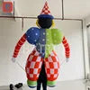 3.5M Cartoon Clown DIY Walking Dance Inflatable Air Model for Playground Performance Props Festival Supermarket Circus Puppet 4