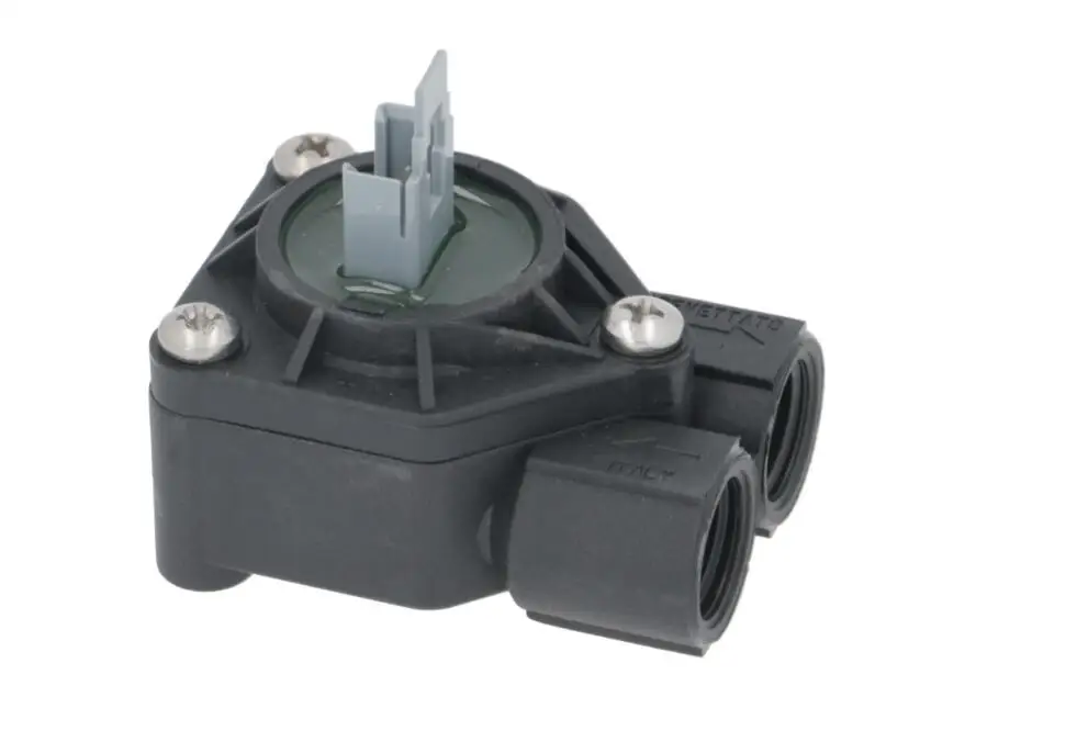 

MELITTA 16857 GICAR 9.0.97.87C flow meter thread 1/4" plastic plug-in connection approval