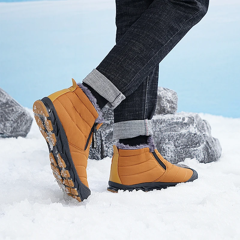 Hiking Winter Schuhe Warm Warm And Comfortable Mens Snow Boots