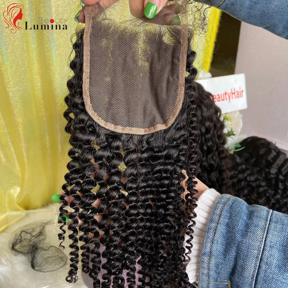 Brazilian kinky curly lace frontal free part natural black color 100% Remy human hair kinky curly lace closure 8-22inches human hair closure,human hair lace product,human hair frontal