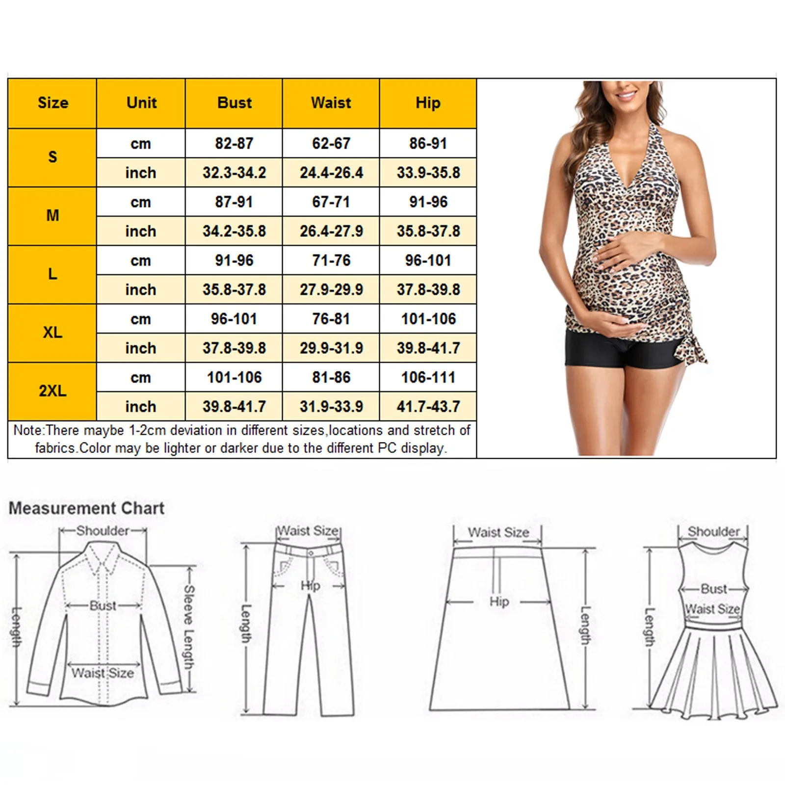 Maternity Women Swimwear Tankinis Set Floral Pregnancy Swimsuit Beach Summer Bikini Bathing Clothes Top Dress For Pregnant Women